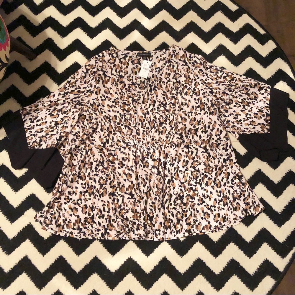 Animal Print Blouse